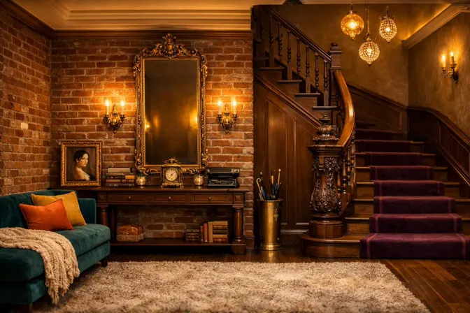 Another view of The Grand Stair Landing